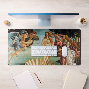 The Birth of Venus, Sandro Botticelli Desk Mat
