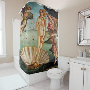 The Birth of Venus, Sandro Botticelli Shower Curtain