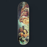 The Birth Of Venus Skateboard<br><div class="desc">The Birth of Venus-A work of art by the Florentine painter Sandro Botticelli. Painted between 1484-1486, it depicts the goddess of love Venus, after emerging from the sea as an adult woman, Venus stands on a seashell, being blown to shore by Zephyr, god of the west wind.Horae, goddesses of the...</div>