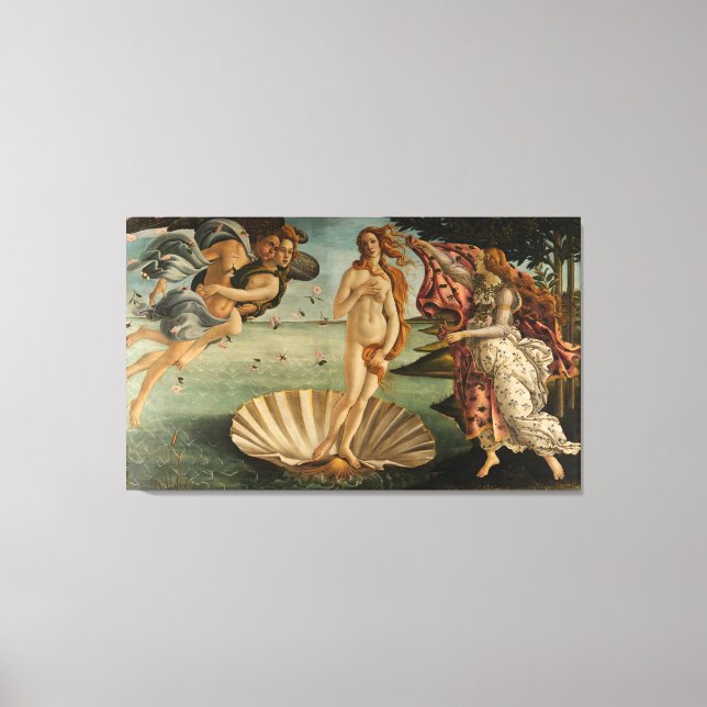 The Birth of Venus (Triptych) Canvas Print (Front)