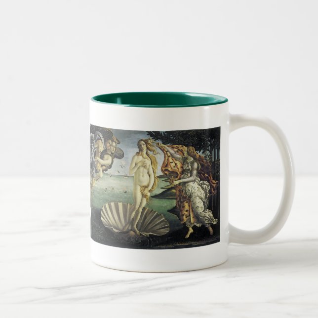 The Birth of Venus Two-Tone Coffee Mug (Right)