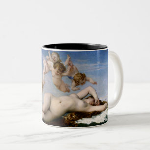 The Birth Of Venus Two-Tone Coffee Mug
