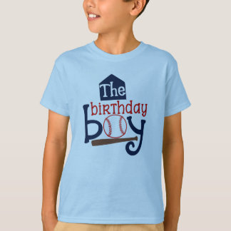 The Birthday Boy Baseball Shirt