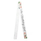 The Birthday Girl - Birthday Sash Airy Blush