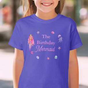 The Birthday Mermaid Party T-Shirt