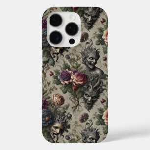 The Birthday Party – Gothic Victorian Floral  iPhone 16 Pro Case