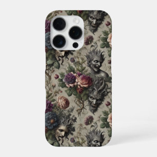 The Birthday Party – Gothic Victorian Floral  iPhone 16 Pro Case