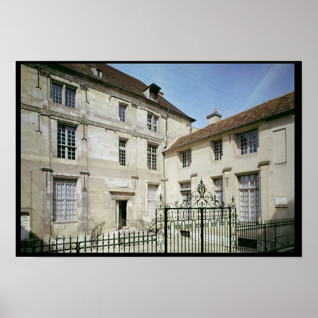 The birthplace of Jean de la Fontaine Poster (Front)