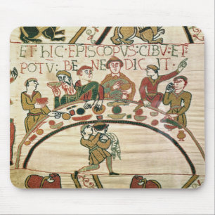 The bishop blesses the food and drink mouse mat