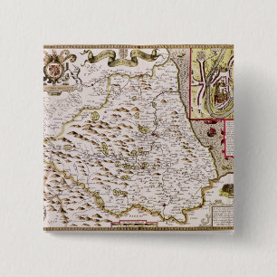 The Bishoprick and City of Durham 15 Cm Square Badge