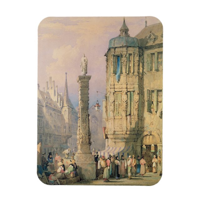 The Bishop's Palace, Wurzburg Magnet (Vertical)