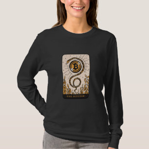 The Bitcoin I Mexican Lottery Snake Tarot Card I F T-Shirt