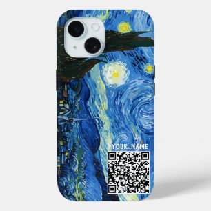 The Bitcoiny Night - Qr code editable iPhone 15 Case