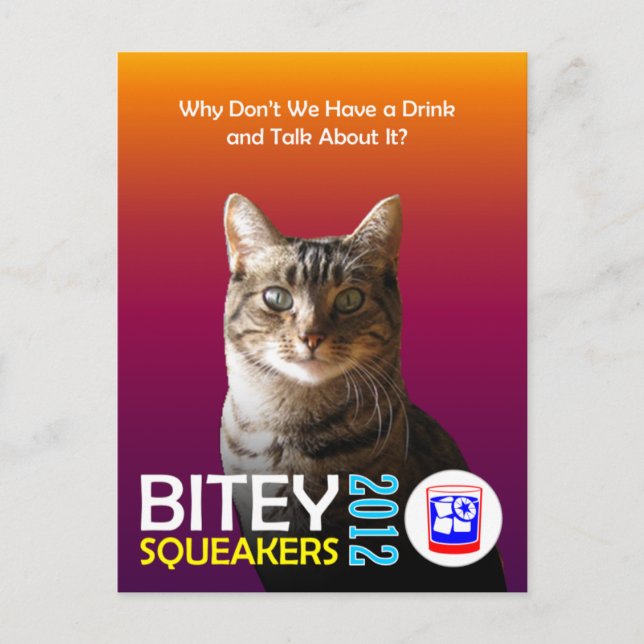 The Bitey/Squeakers Ticket (TM) Postcard 1 (Front)