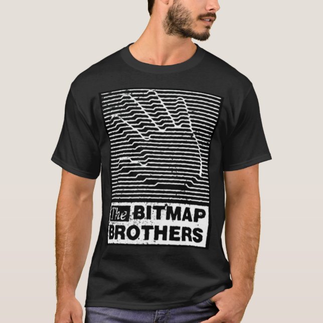 The Bitmap Brothers 90s Videogame Logo T-Shirt (Front)