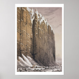 The Bivouac, Cape Seppings, from 'Ten Coloured Vie Poster