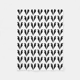 "The Black Angel" Cover Fleece Blanket