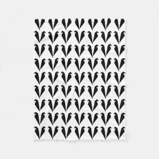 "The Black Angel" Cover Fleece Blanket