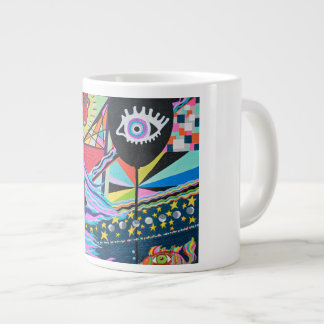 The Black Balloon Large Coffee Mug