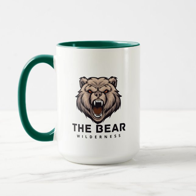 The Black Bear Mug (Left)