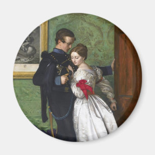 The Black Brunswicker by John Everett Millais Magnet