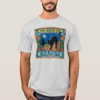 The Black Cat Agruna Vintage Crate Label