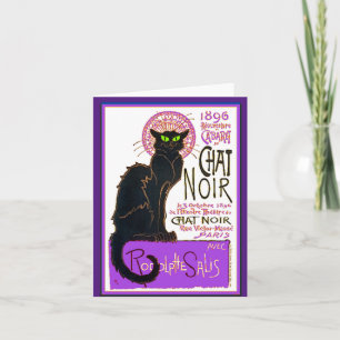 The Black Cat  Card