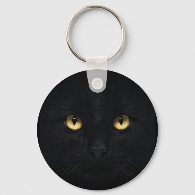The Black Cat Keychain (Front)
