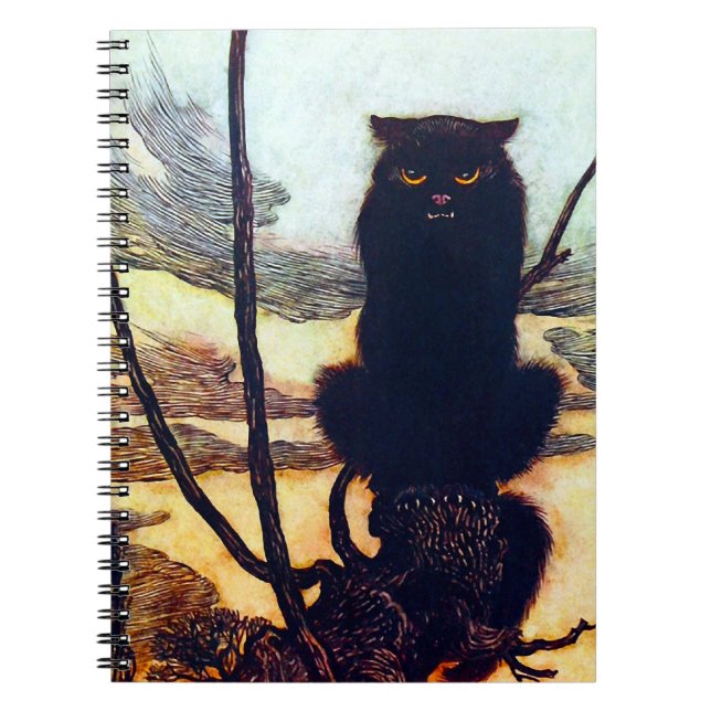 The Black Cat Notebook (Front)