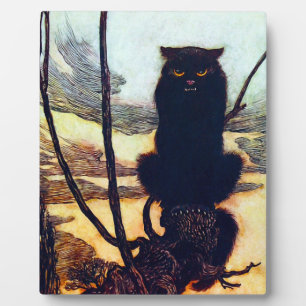 The Black Cat Plaque