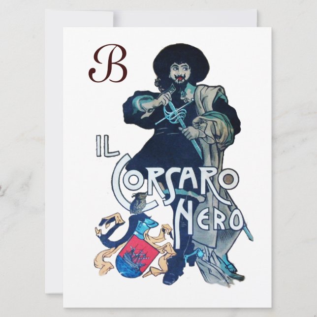 THE BLACK CORSAIR MONOGRAM ice Announcement (Front)