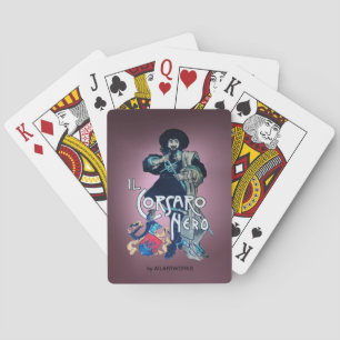 THE BLACK CORSAIR purple Playing Cards
