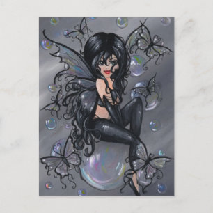 "The Black Fairy" postcard