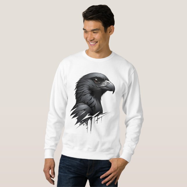 The Black Falcon Sweatshirt (Front Full)