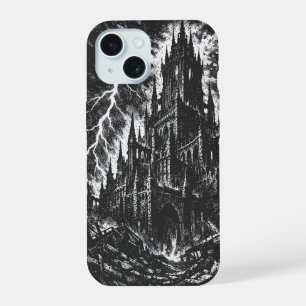 The Black Fortress by BurnsInHell iPhone 15 Case