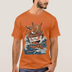 The black Great Ramen T-Shirt