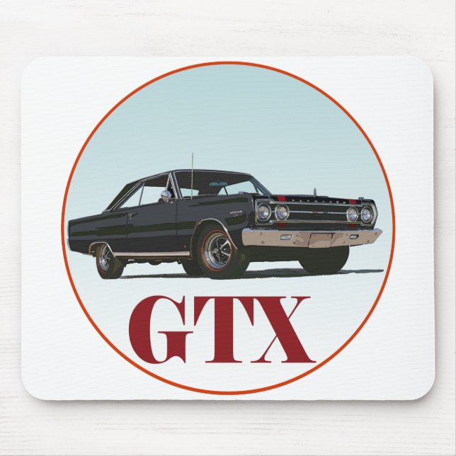 The Black GTX Mouse Mat (Front)