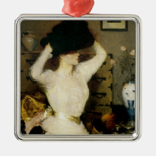 The Black Hat Metal Tree Decoration