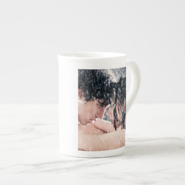 The Black Hawk by Joanna Bourne Bone China Mug (Front Right)