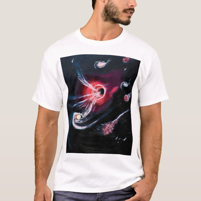 The Black Hole by Van T-Shirt (Front)
