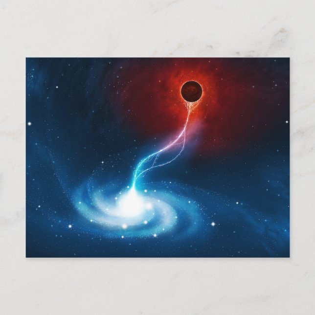 The Black Hole Postcard (Front)