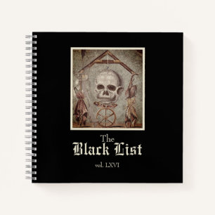 The Black List notebook