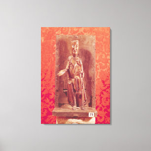 The Black Madonna, Catalan School, 11th century Canvas Print
