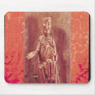 The Black Madonna, Catalan School, 11th century Mouse Mat