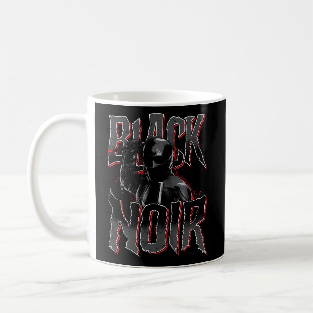 The Black Noir Knife Coffee Mug (Left)