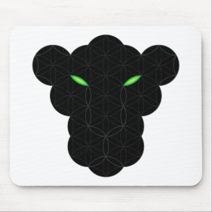 The Black Panther Of Life - Sacred Animals 01. Mouse Mat