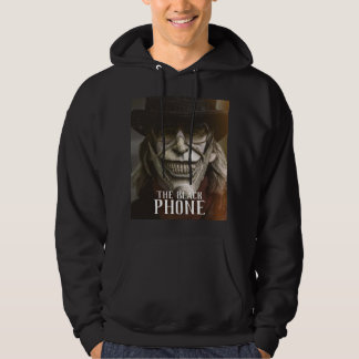 THE BLACK PHONE DARK BLACK  HOODIE