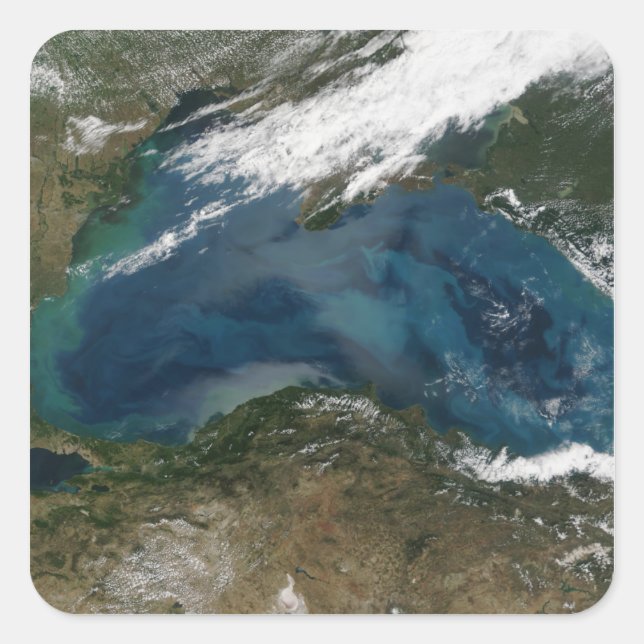 The Black Sea in eastern Russia Square Sticker (Front)