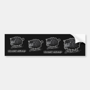 The Black Sheep Bumper Sticker
