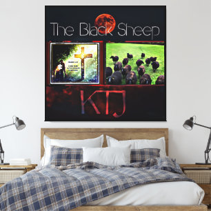 The Black Sheep Canvas Print